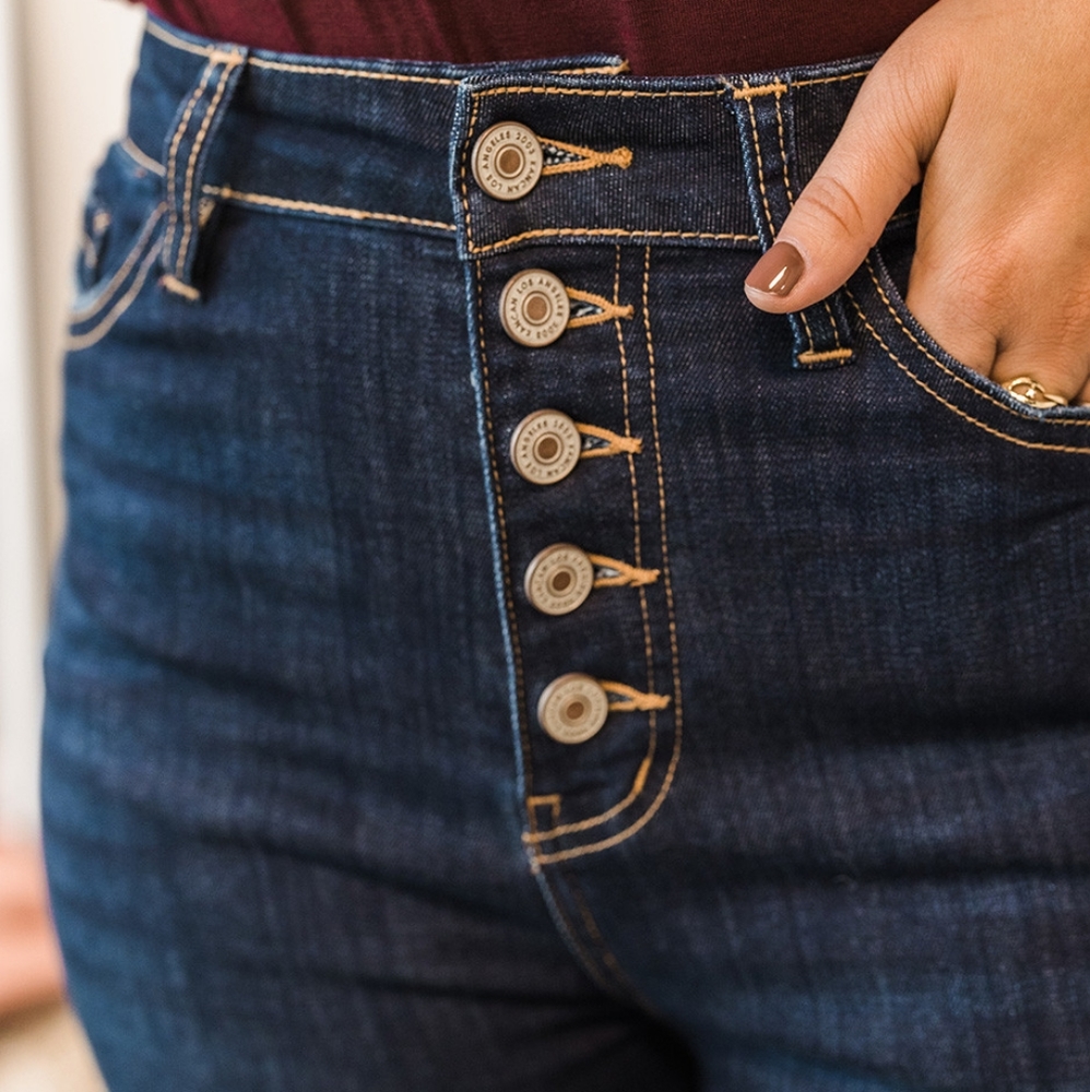 Ladies size 11 Kancan Jeans